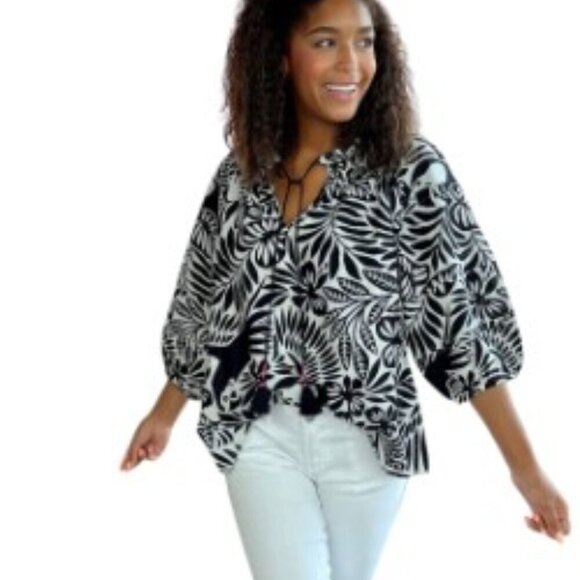Ivy Jane Bye Bye Birdie Top XSmall - Picture 1 of 7